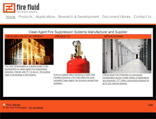 Tablet Screenshot of firefluids.com